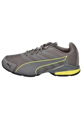 Puma Electro Baskets Unisex 312964 10 Gris Foncé-Lux Citron Vert - Photo 1/4