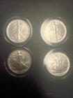 4-1991 Silver American Eagle Coins (Brilliant Uncirculated)