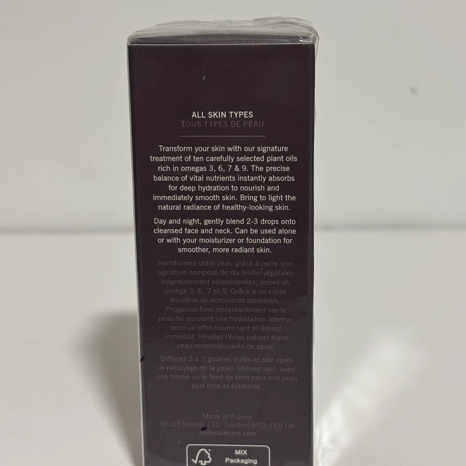 VERY RARE DISCONTINUED ITEM Nude progenius omega 3,6,7&9 treatment oil 30ml - Image 3 of 4