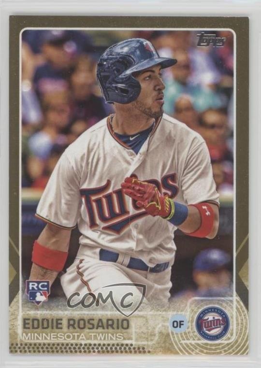 2015 Topps Update Gold 621/2015 Eddie Rosario #US341 4l3