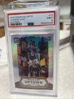 2025 Panini Optic UPTOWN Jaxson Dart PSA 9 Rookie Card No .11