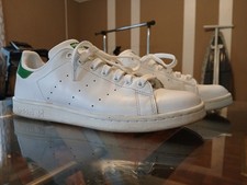 Size 9.5 - Adidas Stan Smith Fairway Green White Men's Classic Minimalist Shoes