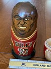 VTG Chicago Bulls Russian Nesting Dolls Wood Jordan, Rodman, Pippen, Harper Kerr — photo 7