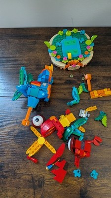 LEGO Custom Build HeiHei Animal Figure Multicolor Display Model 99.9% Complete 
