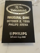 Atlanta Thrashers Inaugural Game 1999 Box Set w/ Ticket & Ray Ferraro Signed