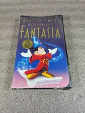 Vintage Walt Disney Masterpiece Fantasia Clamshell Sealed Mickey Mouse