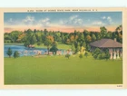 Unused Linen PARK SCENE Walhalla South Carolina SC hk6601