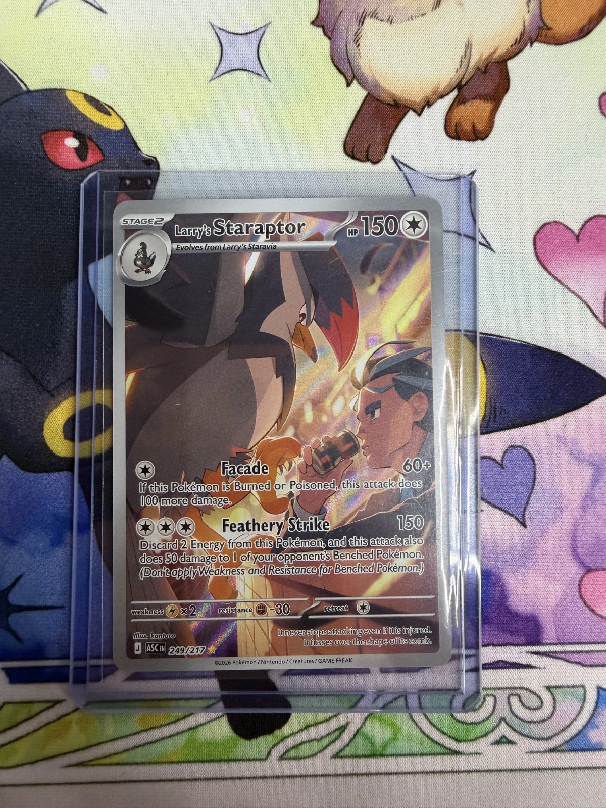 Larry's Staraptor 249/217 Me: Ascended Heroes Holo