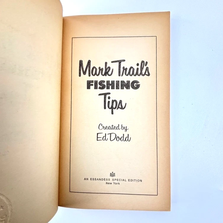 Mark Trail's Camping Fishing Boating Tips by Ed Dodd 3 Vintage PBs Illustrated Foto 4 de 4