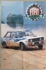 Fiat Range Brochure C.1978 - 126 127 128 Strada X19 Mirafiori 132 Fiorino