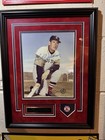 Ted Williams Autograph Signed Photo MLB Hall Of fame Boston Red Sox, 3 tin signs — photo 1