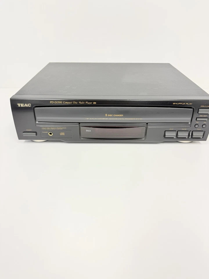 Teac PD-D1500 Compact Disc Multi Player 5 Disc CD Changer Tested  - Image 4 of 4