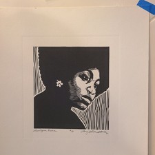 Leontyne Price Print by Larry Winston Collins-Signed