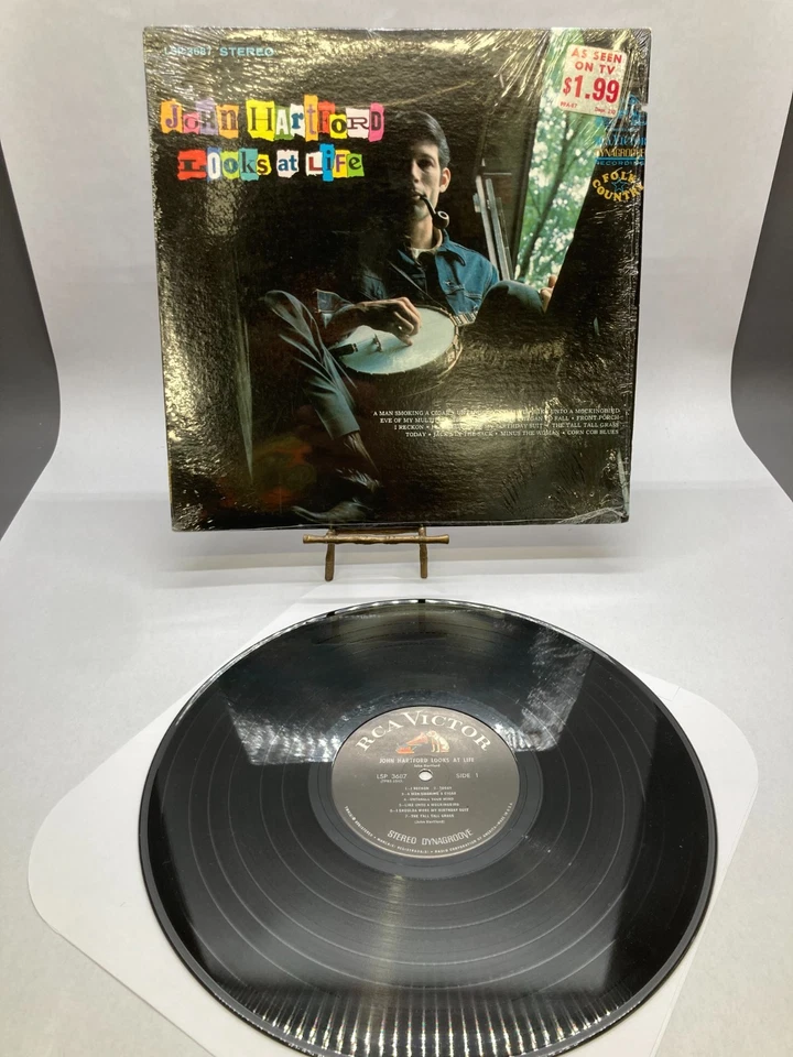 John Hartford John Hartford Looks At Life Vinyl LP 1967 RCA Record LSP-3687 Foto 3 de 4