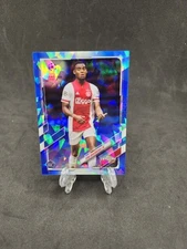 2020-21 Topps Chrome UEFA Sapphire ROOKIE RC Ryan Gravenberch SP Variation