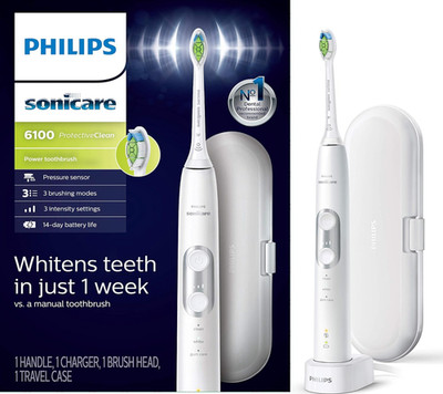 CLEARANCE - PHILIPS Sonicare ProtectiveClean 6100 Electric Toothbrush, NEW