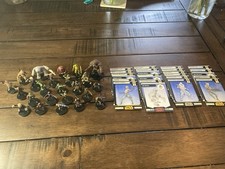 WOTC Star Wars Miniatures - Alien Fringe Lot Of 24 Figures w/ Cards 003