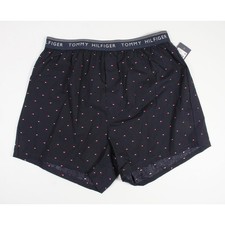 Image of Tommy Hilfiger Men's Woven Cotton Boxer new blue Size XL (40-42)