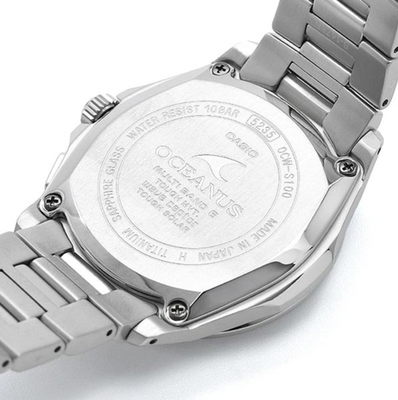 Casio OCEANUS OCW-S100-1AJF Titanium Mens Radio Solar Watch Japan