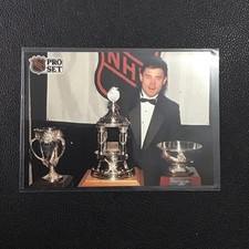 1991-92 Pro Set French Award Winner Ed Belfour Chicago Blackhawks