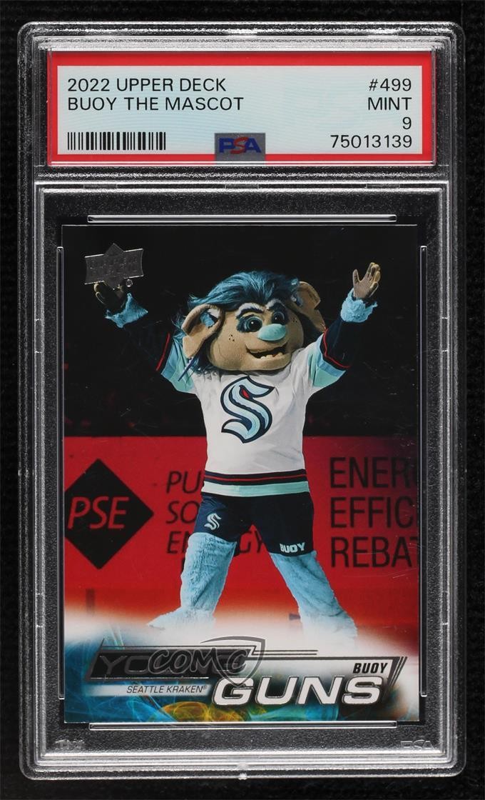 2022-23 Upper Deck Series 2 Young Guns Buoy #499 PSA 9 MINT Rookie RC 0b02