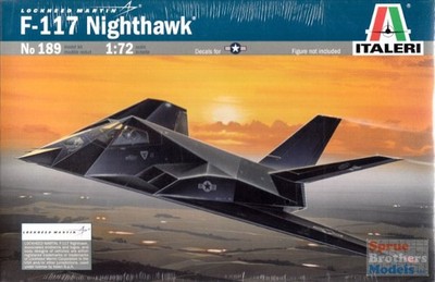 ITA0189 1:72 Italeri F-117 Nighthawk