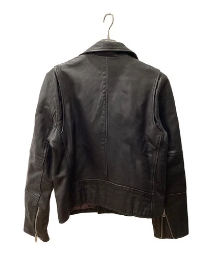 GAP Leather Jacket Men's Size M Black image 2