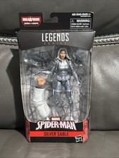 SILVER SABLE 2019 Marvel Legends 6  series KINGPIN Wave Left Arm BAF Spider-Man