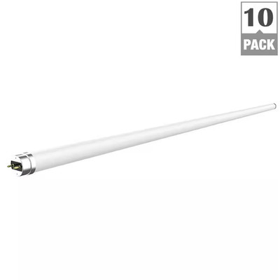 4 Ft. 13-Watt T8 Dimmable LED Linear Light Bulb Type a Daylight 5000K (10-Pack)