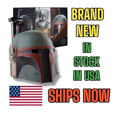 Star Wars The Black Series Boba Fett Re-Armored Electronic Helmet Collectible