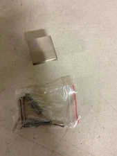 ICO Bath V323 Volkano Cinder Single Robe Hook - Brushed Nickel