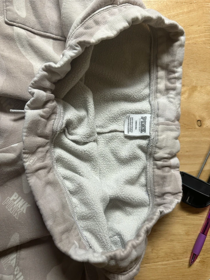 VS PINK Retro Años 90 Y2K Algodón Camuflaje Carga Pantalones Cortos, Informal Salón Athliesure, Lg Foto 4 de 4