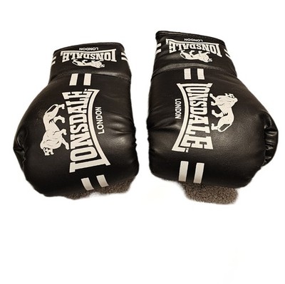 Lonsdale Black Contender Boxhandschuhe Small Size Preloved Top Zustand