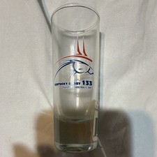 Kentucky Derby 133 Churchill Downs 2007 Clear Glass Shot Glass