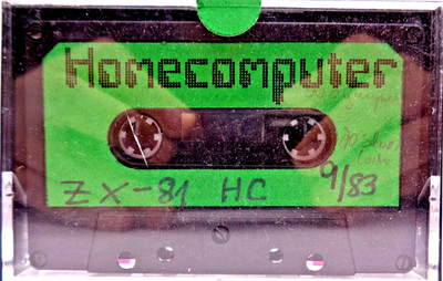 SINCLAIR ZX-81 -- HOMECOMPUTER 9/83 SOFTWARESERVICE (ROESKE)