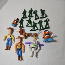 Lot of 15 Burger King Kids Club Disney Pixar Toy Story ARMY MEN, Woody,  more