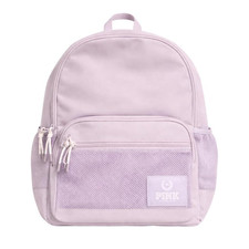 Mochila Victoria's Secret Rosa Clásica Lona Primavera Violeta - NUEVA