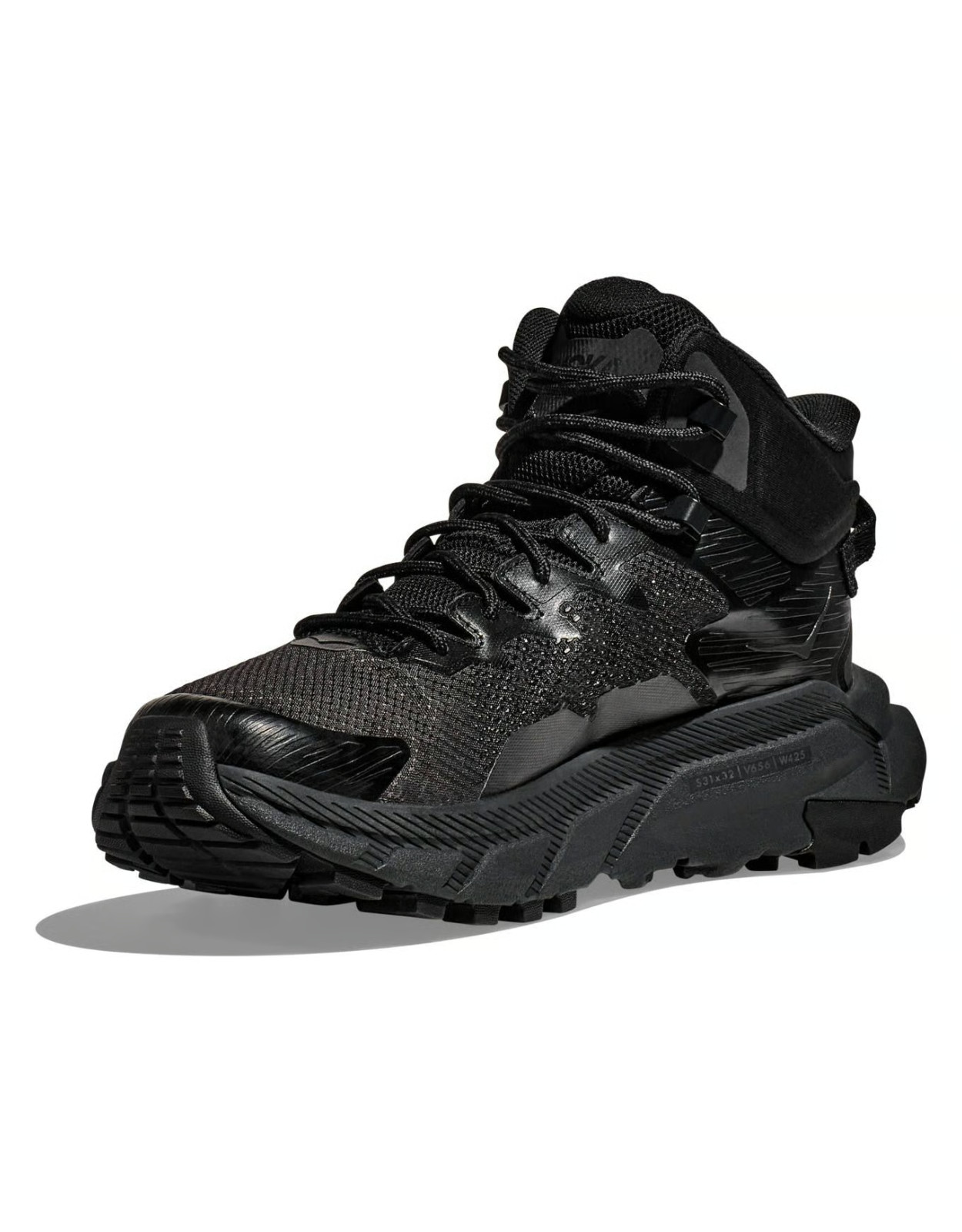 Botas de Senderismo HOKA ONE ONE NUEVAS EN CAJA para Hombres CÓDIGO DE SENDERO GTX Negras/Día del Cuervo Reino Unido 8/42