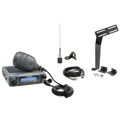 Rugged Radios JKU-G4, Kit Radio Receiver G4 for Jeep Wrangler JK 2007-19 Black