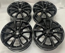 2021-2025 Lexus Is350 Factory 19 Gloss Black Staggered Wheel Rim Set Of 4 Oem R 2021-2025 Lexus Is350 Factory 19 Gloss Black Staggered Wheel Rim Set Of 4 Oem R