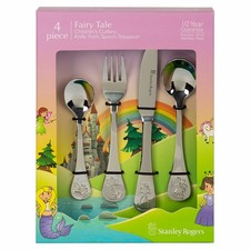 NEW Stanley Rogers Fairy Tale Children's Cutlery Set 4pce