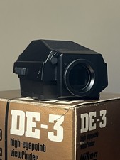 BOXED Nikon DE-3 HP High Eye Point Prism Finder for F3 - EXCELLENT CONDITION