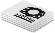 Kärcher Sacchetti Filtro in Vello Compatibili Con Aspiratori Solidi Liquidi WD 2