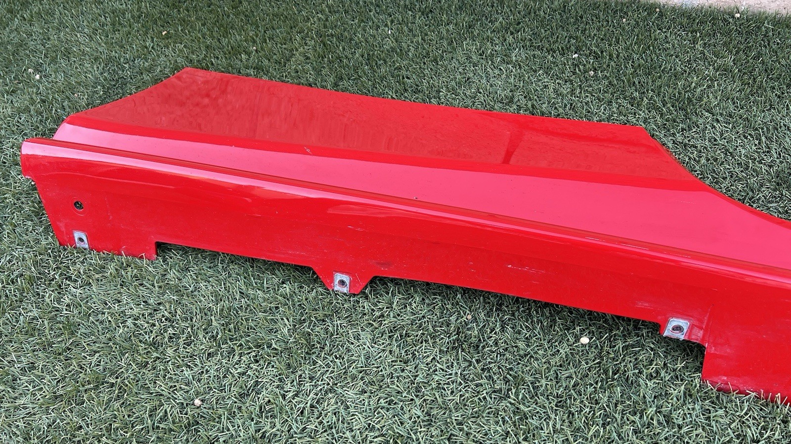 Ferrari 488 GTB Spider Right Side Rocker Panel Mouldings OEM Side Skirts