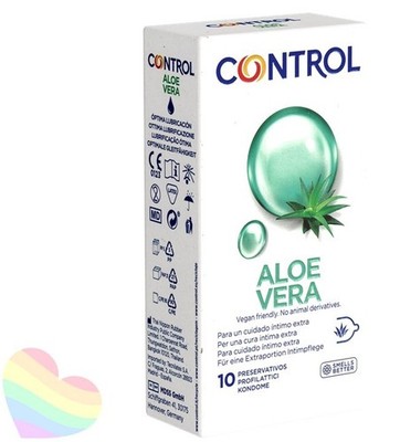   10 Control Kondome Aloe Vera  empfindlichen Haut 54mm condome