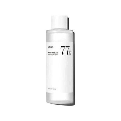 ANUA Heartleaf 77% Soothing Toner 250ml K-Beauty Korean Skincare Sensitive Skin