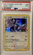 PSA Mint 9 Lugia #069 Holo Prerelease SWSH069 Pokemon 2020 Sword & Shield Promo on eBay