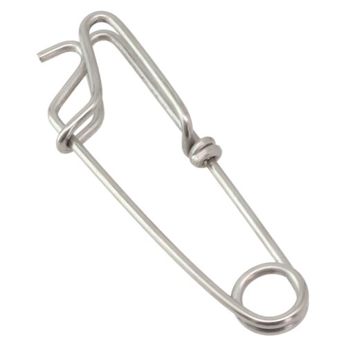Fishing Snap Swivels LongLine Clips Fishing Accessory-Replacement Silver - Picture 1 of 88