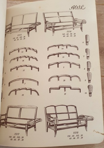 LEMGO, Katalog Adolf Wrenger Lippische Polster-Gestell-Fabrik Alex Sitz-Möbel - Bild 10 von 12
