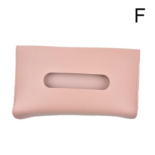 Car Tissue Box Hanging Sun Visor Chair Back Drawer Hanging Creative Leather - Picture 18 of 20